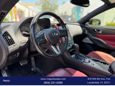 Used 2021 INFINITI Q60 Red Sport 400 w/ Cargo Package RWD image 12