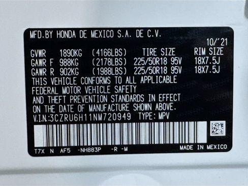 Used 2022 Honda HR-V Sport image 24