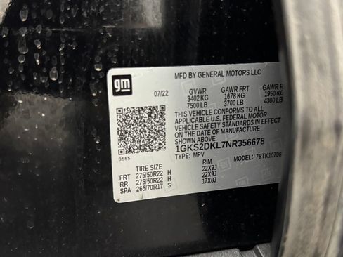 Used 2022 GMC Yukon Denali AWD/4WD image 12