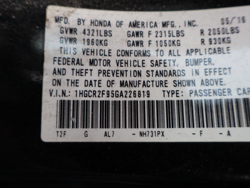 Used 2016 Honda Accord EX-L image 13