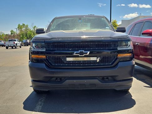 Used 2018 Chevrolet Silverado 1500 W/T w/ Black Out Edition AWD/4WD image 2