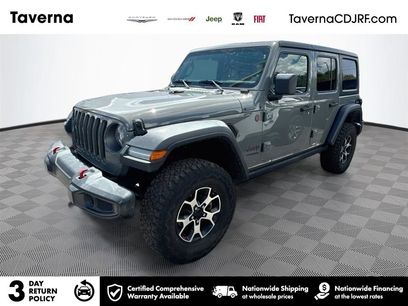 Used 2022 Jeep Wrangler Unlimited Rubicon w/ LED Lighting Group