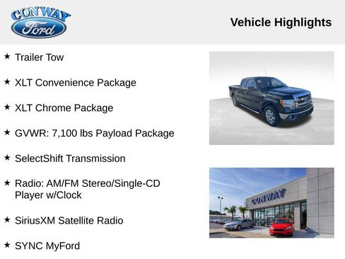 Used 2014 Ford F150 XLT w/ XLT Chrome Package image 8