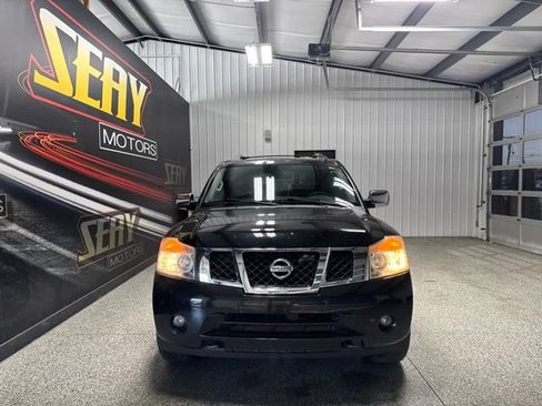 Used 2015 Nissan Armada Platinum w/ 2nd Row Captain Seat Package AWD/4WD image 19