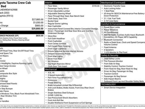 Used 2014 Toyota Tacoma 4x4 Double Cab w/ Convenience Package image 2