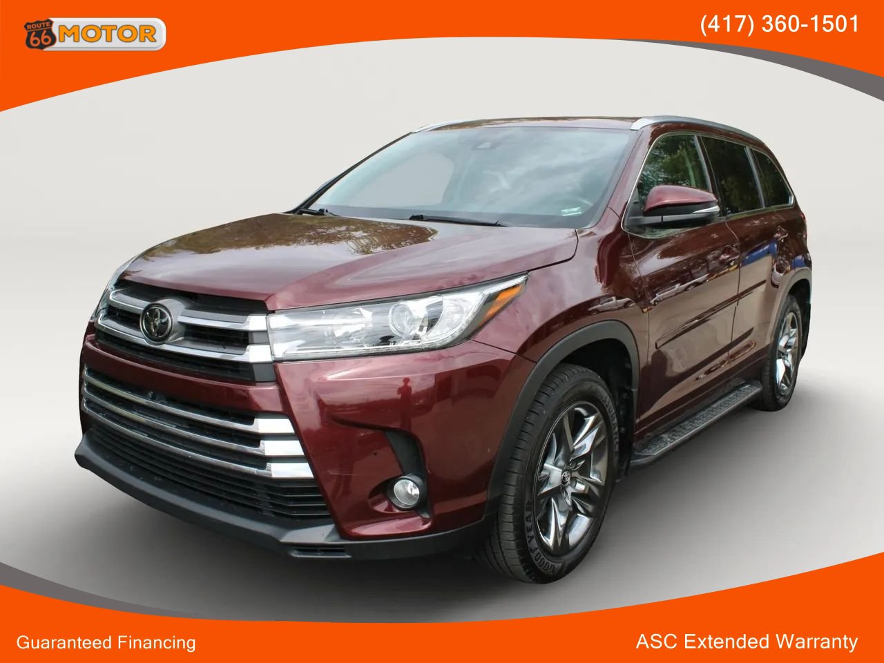Used 2018 Toyota Highlander Limited Platinum w/ Protection Package #3 AWD/4WD image 1