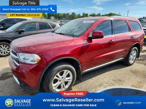 Used 2013 Dodge Durango SXT w/ Trailer Tow Group IV AWD/4WD image 1