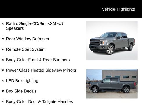 Used 2018 Ford F150 XLT w/ Equipment Group 302A Luxury image 31