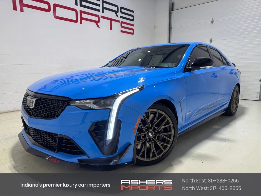 Used 2023 Cadillac CT4 V Blackwing w/ Watkins Glen IMSA Edition RWD image 1