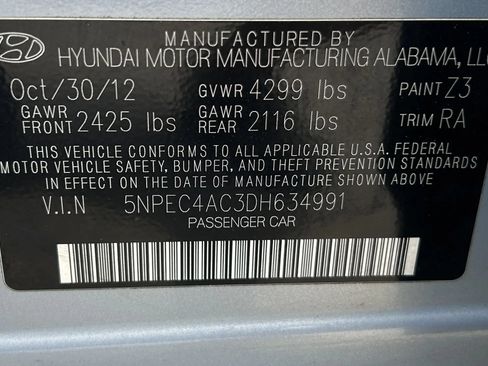 Used 2013 Hyundai Sonata Limited w/ Premium Pkg FWD image 31