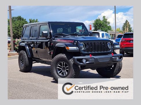Certified 2024 Jeep Wrangler Unlimited Rubicon AWD/4WD image 1