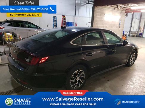 Used 2023 Hyundai Sonata Blue FWD image 4