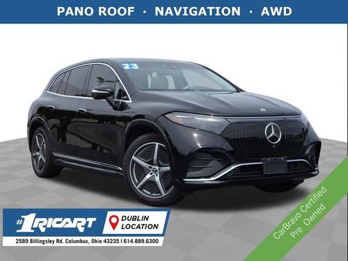 Used 2023 Mercedes-Benz EQS 580 4MATIC SUV image 1