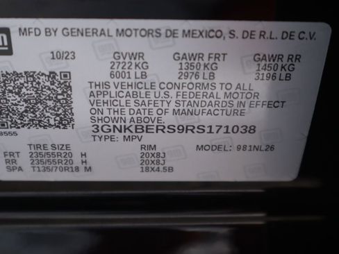 Used 2024 Chevrolet Blazer RS w/ Enhanced Convenience Package image 38