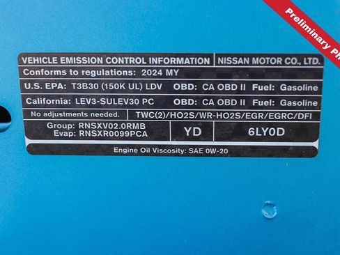 Used 2024 Nissan Sentra SV FWD image 21