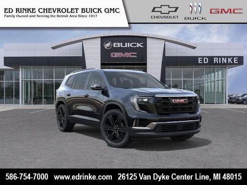 New 2025 GMC Acadia Elevation w/ Black Edition image 1