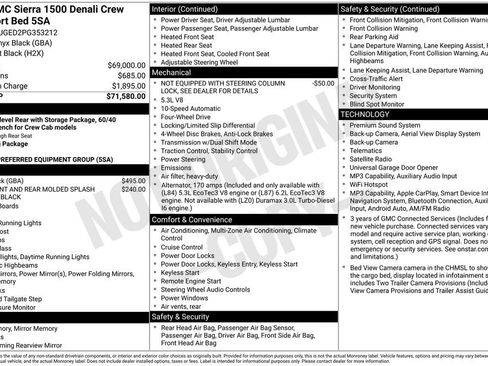 Used 2023 GMC Sierra 1500 Denali AWD/4WD image 6
