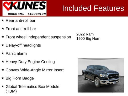 Used 2022 RAM 1500 Big Horn AWD/4WD image 3