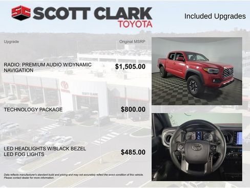 Used 2023 Toyota Tacoma TRD Off-Road w/ Technology Package AWD/4WD image 8