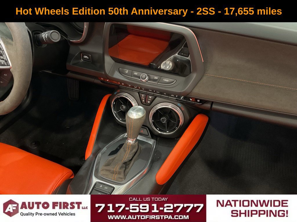 Used 2018 Chevrolet Camaro SS w/ Hot Wheels Edition RWD image 30