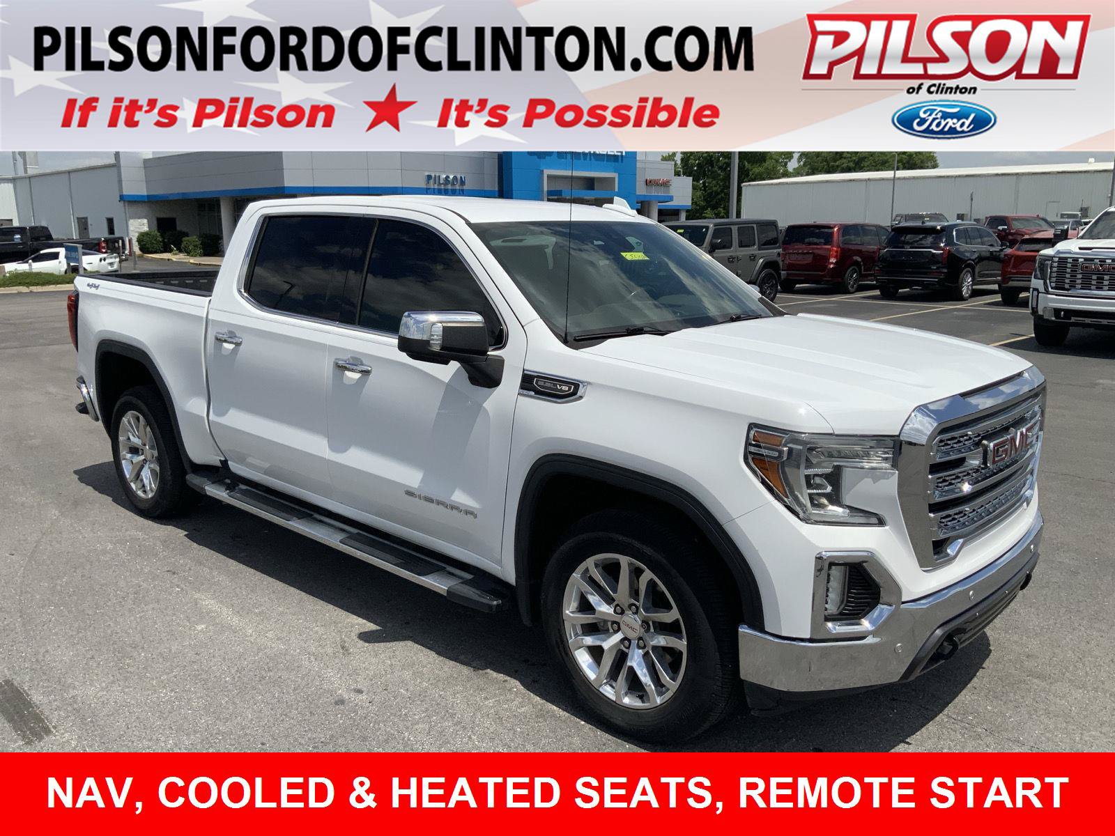 Used 2019 GMC Sierra 1500 SLT w/ SLT Premium Plus Package AWD/4WD image 1
