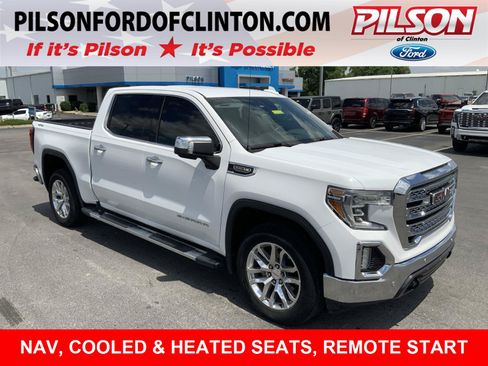 Used 2019 GMC Sierra 1500 SLT w/ SLT Premium Plus Package AWD/4WD image 1