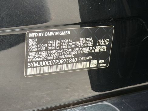Used 2023 BMW X5 M w/ Competition Package AWD/4WD image 24