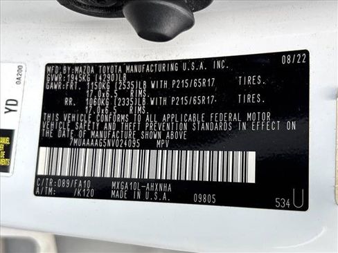 Certified 2022 Toyota Corolla Cross L FWD image 27