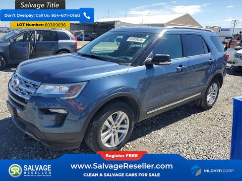 Used 2019 Ford Explorer XLT w/ Equipment Group 202A AWD/4WD image 1