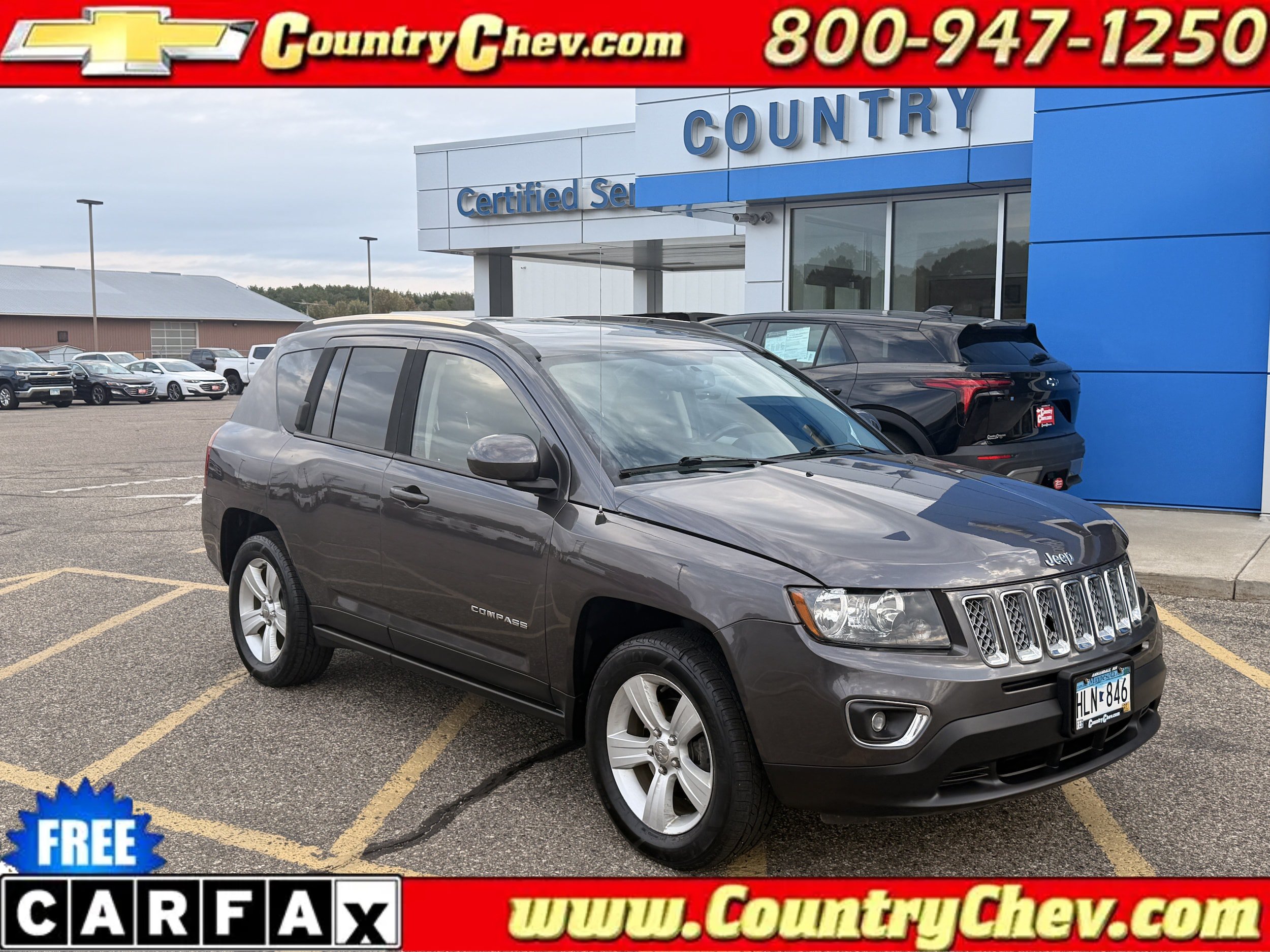 Used 2015 Jeep Compass 4WD image 1