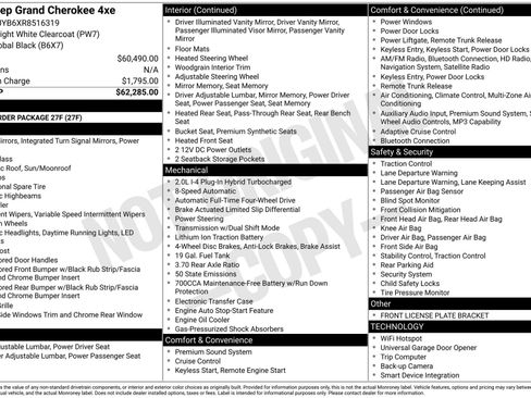 Used 2024 Jeep Grand Cherokee Limited 4xe image 4