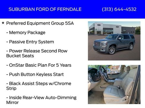 Used 2017 GMC Yukon Denali w/ Open Road Package image 4