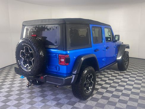 Used 2021 Jeep Wrangler Unlimited Rubicon 4xe w/ Cold Weather Group AWD/4WD image 7