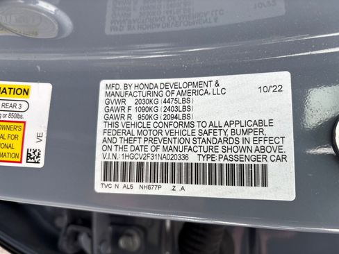Used 2022 Honda Accord Sport image 30