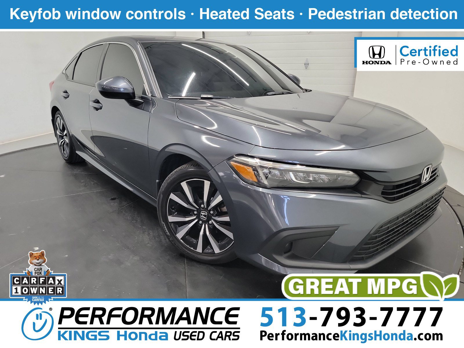 Used 2024 Honda Civic EX 360° Tour