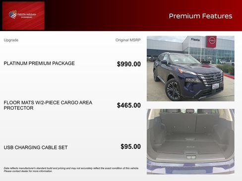 New 2026 Nissan Rogue Platinum w/ Platinum Premium Package AWD/4WD image 3