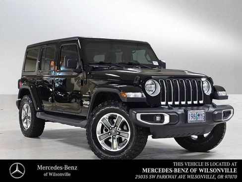 Used 2019 Jeep Wrangler Unlimited Sahara image 1