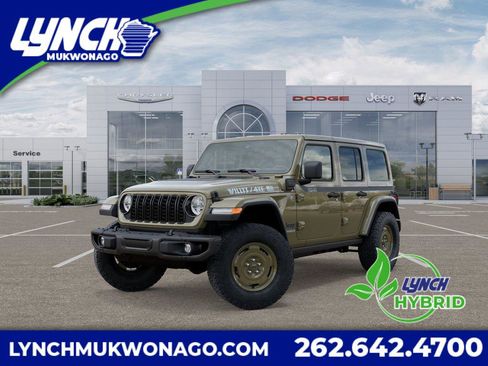New 2025 Jeep Wrangler Unlimited Sport S 4xe image 1