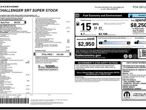 Used 2022 Dodge Challenger SRT Super Stock image 36