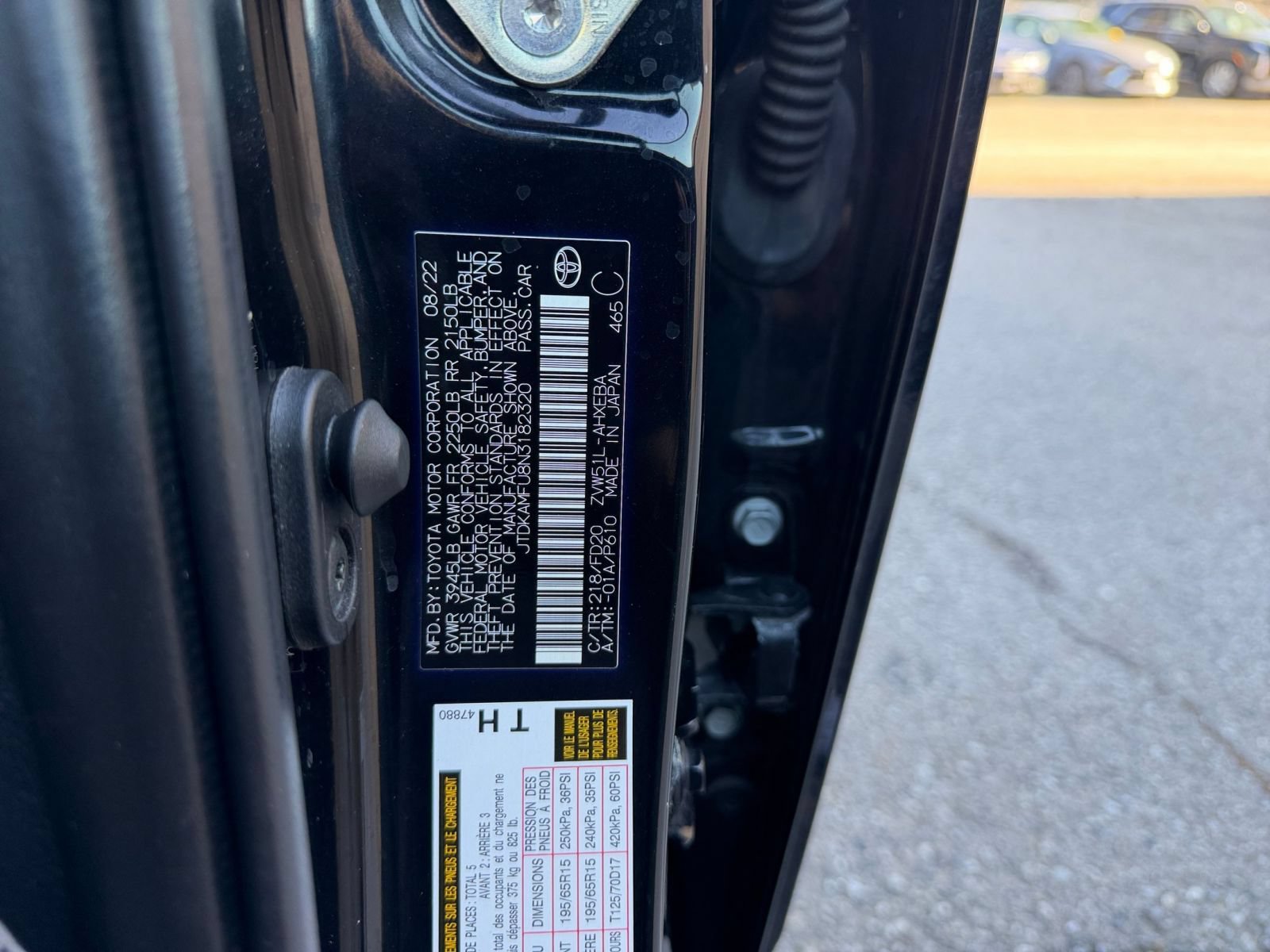 Used 2022 Toyota Prius LE FWD image 26