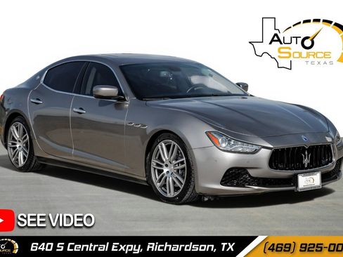 Used 2015 Maserati Ghibli S Q4 AWD/4WD image 1