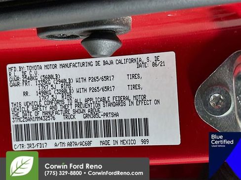 Used 2021 Toyota Tacoma TRD Sport image 32