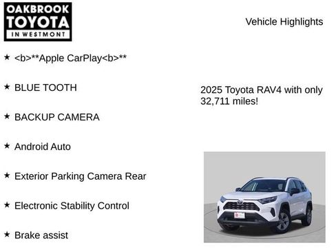 Certified 2025 Toyota RAV4 LE AWD/4WD image 6