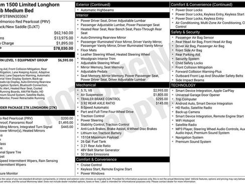 Used 2022 RAM 1500 Limited AWD/4WD image 38