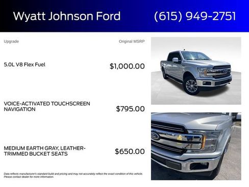 Used 2019 Ford F150 Lariat AWD/4WD image 5