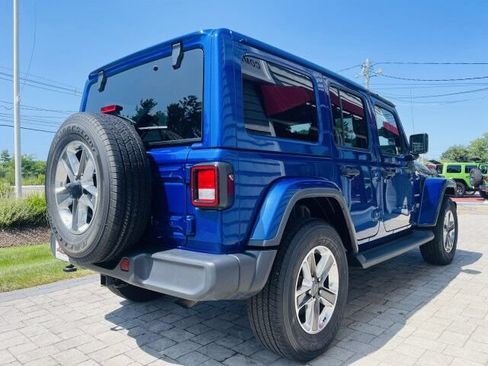 Used 2020 Jeep Wrangler Unlimited Sahara w/ Uconnect 4C Nav & Sound Group AWD/4WD image 5