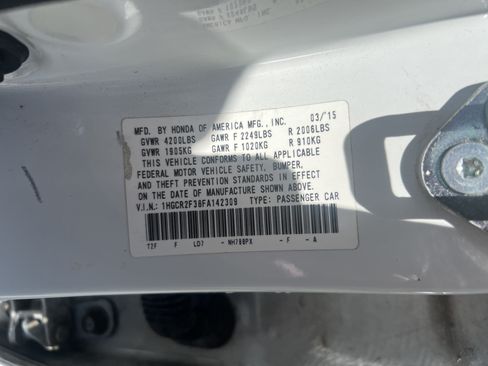 Used 2015 Honda Accord LX image 37
