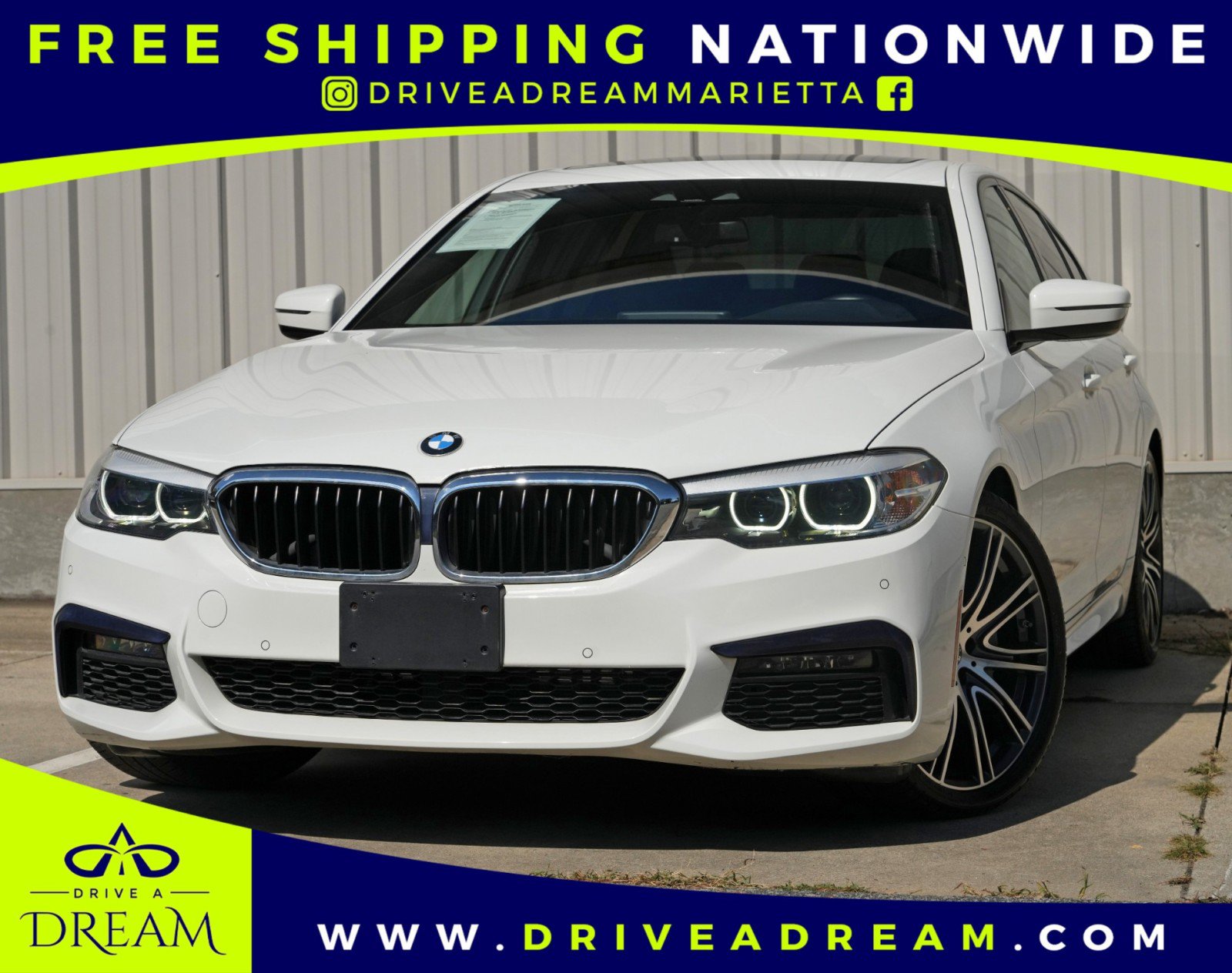 Used 2019 BMW 540i w/ M Sport Package RWD image 1