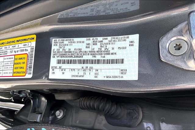 Used 2024 Ford Ranger Lariat w/ Advanced Towing Package AWD/4WD image 32