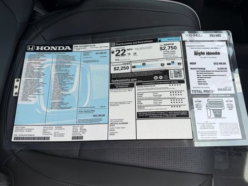New 2026 Honda Odyssey Elite image 29